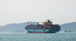 Ship passes Strait of Hormuz under U.S. military protection