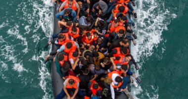 Small boat crossings poised to hit 200,000 total since crisis began