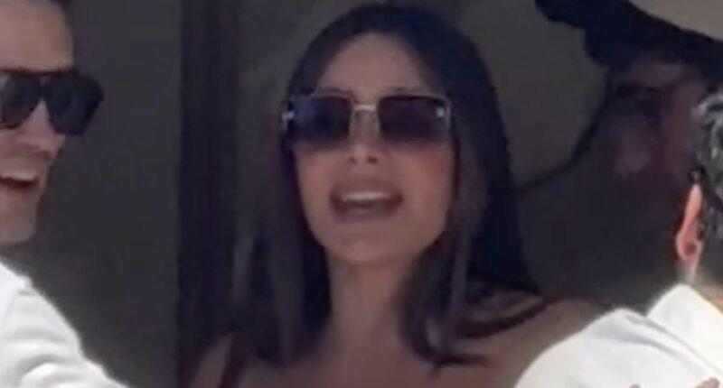 Sofia Vergara, 53, mingles with bevy of young men at Vegas party