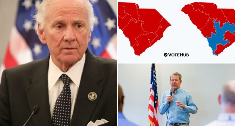 South Carolina gov expected to demand special session on redistricting as Georgia's Kemp calls for one