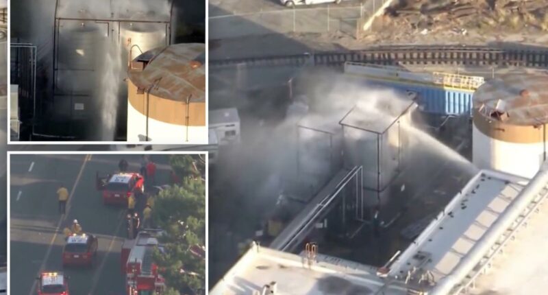 Southern California chemical plant leak forces evacuations