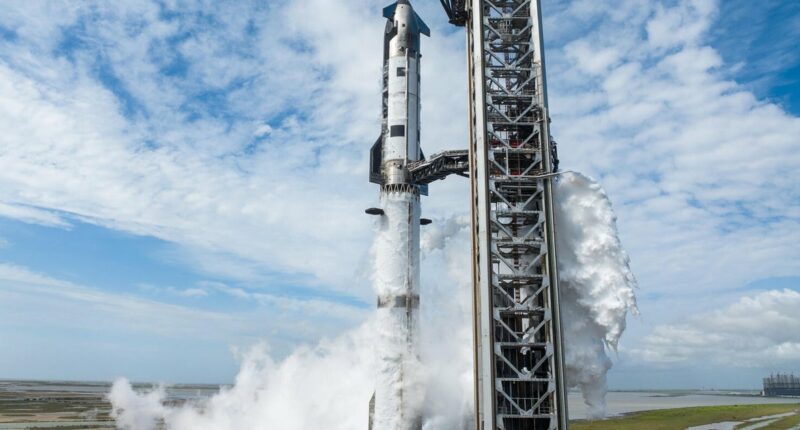 SpaceX launch of more powerful Super Heavy-Starship rocket scrubbed at last minute over technical issue