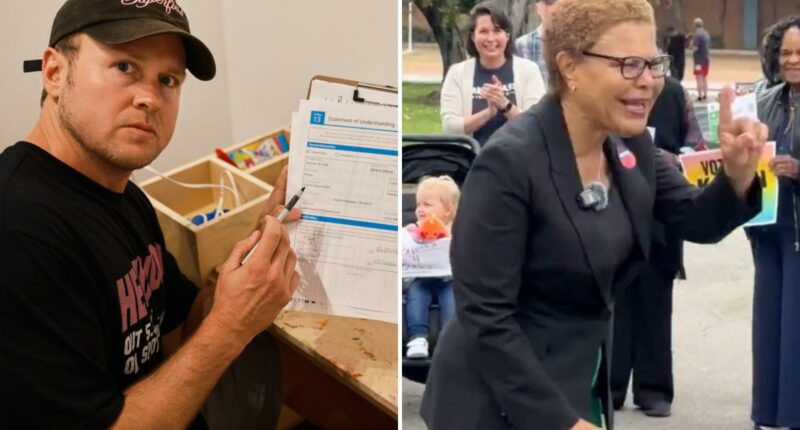Spencer Pratt accuses Karen Bass of illegally campaigning by drop box
