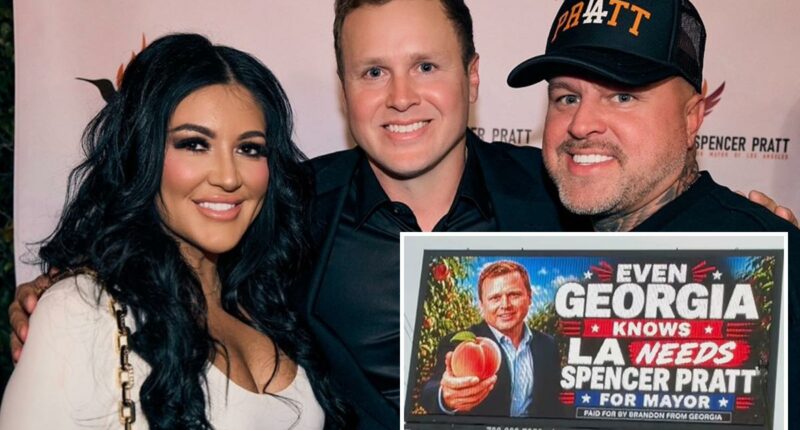 Spencer Pratt billboard pops up in Georgia