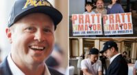 Spencer Pratt campaigns for mayor in downtown Los Angeles