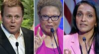 Spencer Pratt slugs it out over homelessness, cost of living in LA Mayor's debate with Karen Bass and Nithya Raman