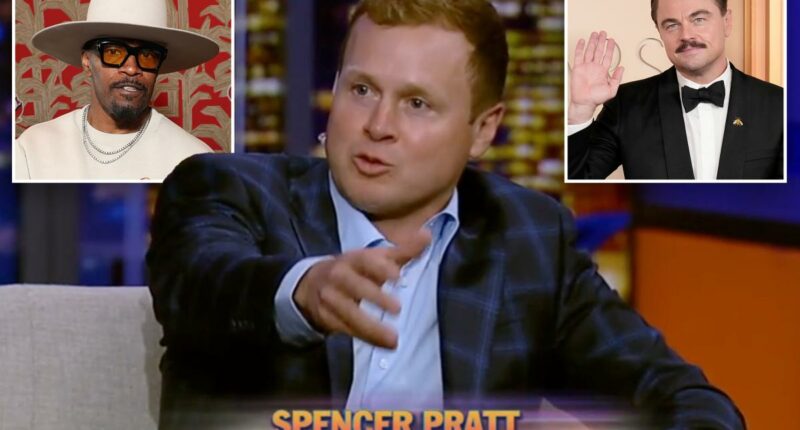 Spencer Pratt spills truth about celebrity endorsements after touting support from Leo DiCaprio, Jamie Foxx