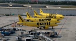 Spirit Airlines shuts down, canceling thousands of flights overnight