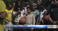 Springfield Police, Boys and Girls Club celebrate new community basketball court