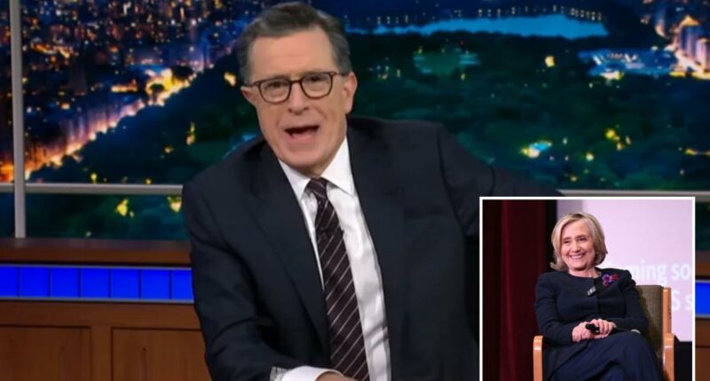 Stephen Colbert reveals unaired 'Late Show' Hillary Clinton graphic that never aired