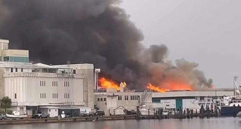 Students evacuated at Florida university as building blaze breaks out