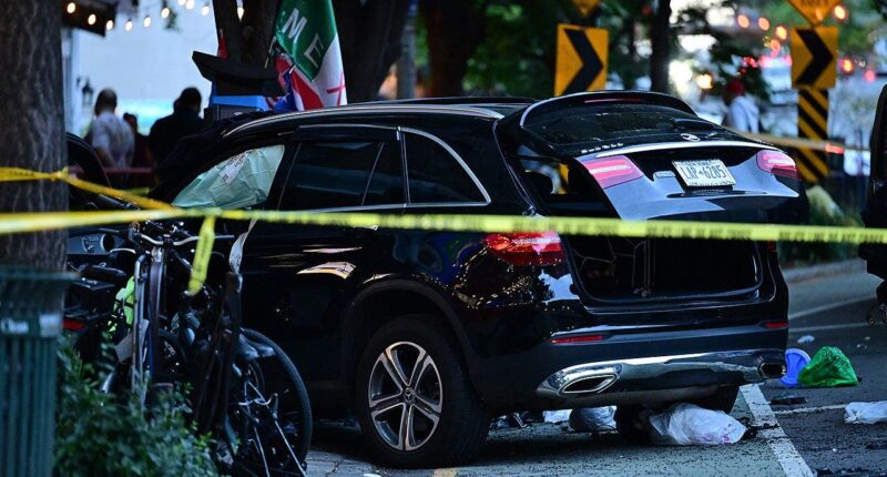 Suspected drunk driver kills 2 pedestrians in violent chain-reaction crash on Manhattan's Upper West Side