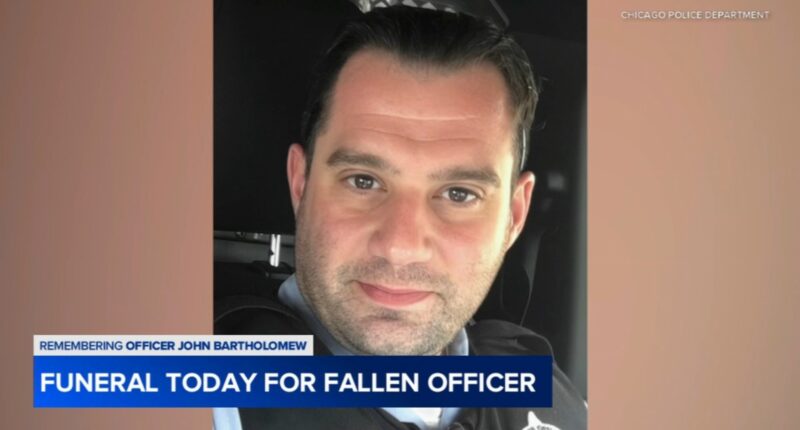 Swedish Hospital shooting: Hundreds gather for funeral of fallen Chicago Police Officer John Bartholomew | LIVE