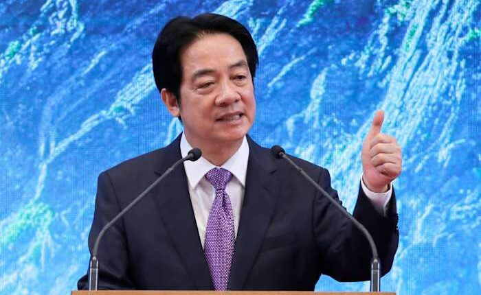 Taiwan's Lai says he would tell Trump he hopes to continue arm purchases, if given a chance