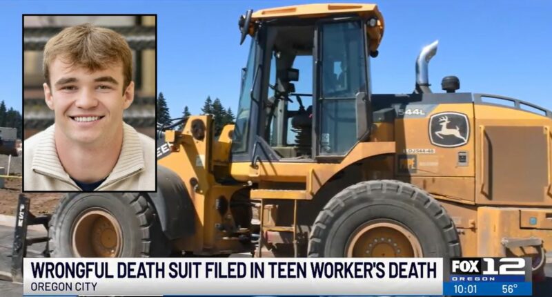 Teen worker crushed to death by wheel loader: Lawsuit