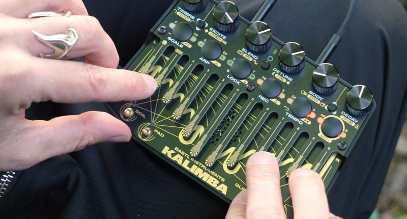 The Bastl Kalimba is a wild synth that thinks it’s a thumb piano