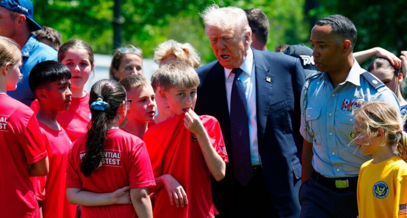 The Presidential Physical Fitness Award is back as Trump revives annual fitness test in US schools