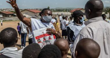 The rare Ebola outbreak is one danger. Attacks on healthcare workers are another