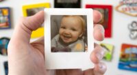 These digital Polaroids are a clever way to cover a fridge in memories