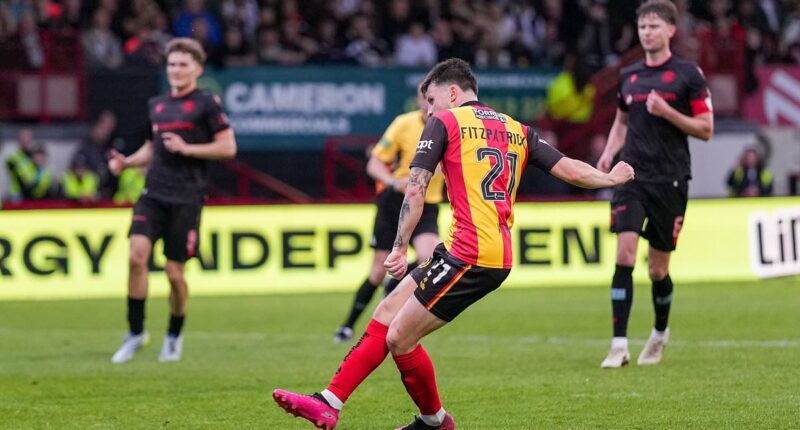 Thistle are 90 minutes from Premiership return as they make Buddies sweat in play-off first leg