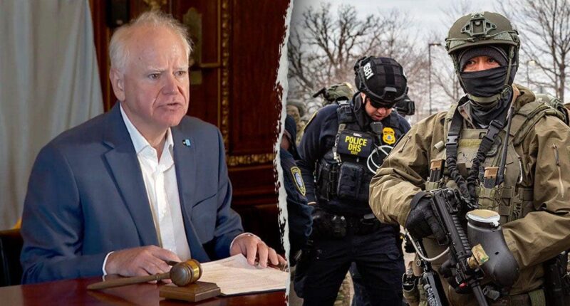 Tim Walz pardons illegal alien convicted of armed robbery before ICE deportation to Laos