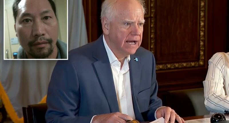 Tim Walz pardons illegal alien convicted of armed robbery before ICE deportation to Laos