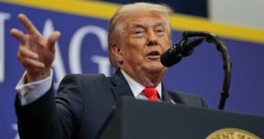 Trump cracks jokes about needing to be kept in a 'secure facility'