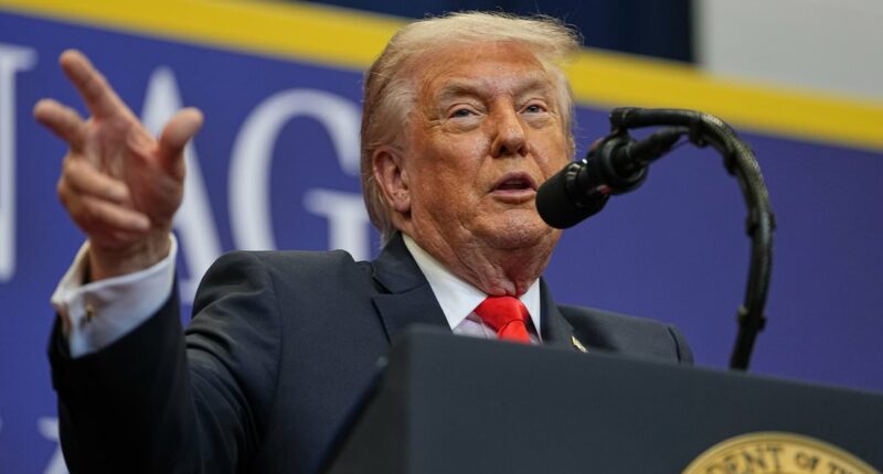 Trump cracks jokes about needing to be kept in a 'secure facility'