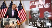 Trump demands Hakeem Jeffries be charged with inciting violence with 'maximum warfare' rhetoric