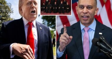 Trump demands Hakeem Jeffries 'impeachment' after top House Dem trashes Supreme Court