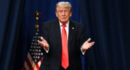 Trump does impression of Omar preparing to go to bed with brother