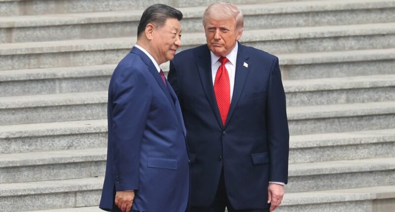 Trump gets spectacular state welcome from China's Xi