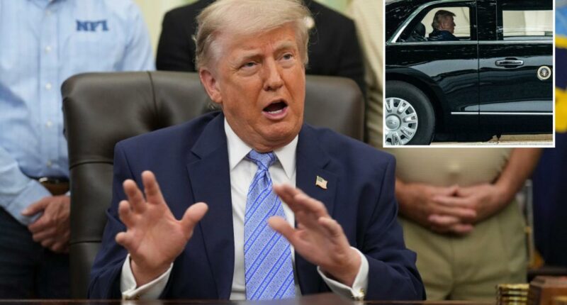Trump in excellent health after physical at Walter Reed, White House doctor memo