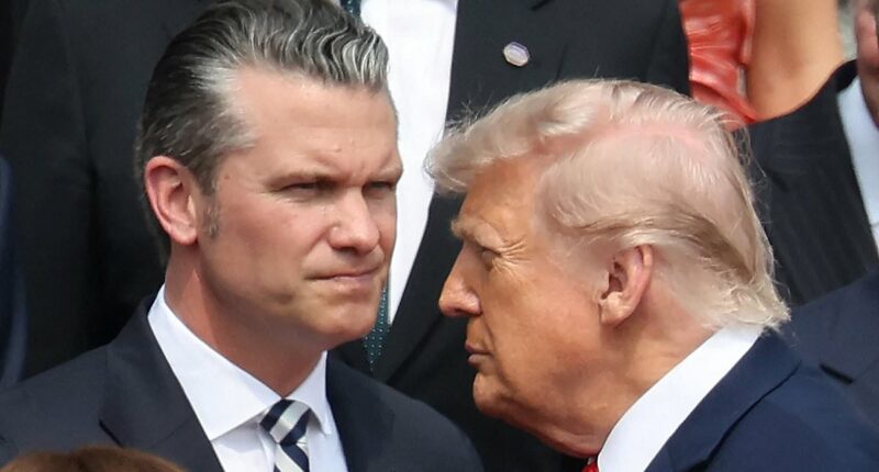 Trump in furious call with Hegseth after defense chief's blunder