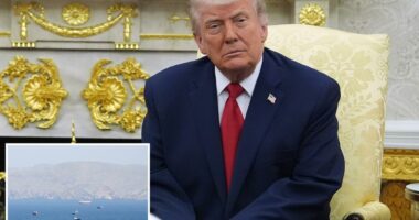 Trump pitches new international coalition to coordinate reopening of Strait of Hormuz