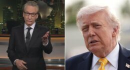 Trump reveals Bill Maher's first words at 'pathetic' White House visit