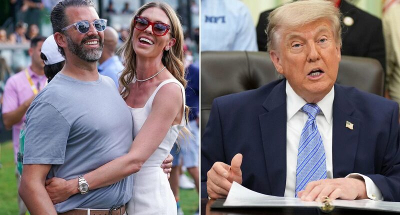 Trump reveals if he plans to attend son Don Jr and socialite Bettina Anderson's weekend wedding while admitting it's 'not good timing'
