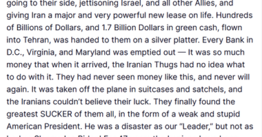 Trump's blunt response to Iran peace proposal