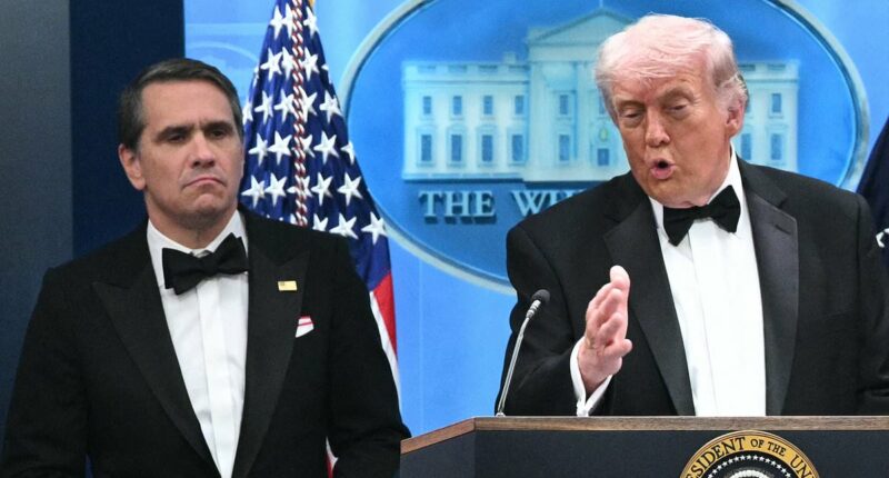 Trump's chilling one-word note revealed as he hunts down Iran leakers