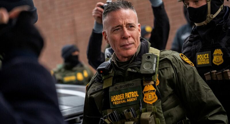 Trump's jilted ex-border patrol chief taunts White House as unrest grips ICE facility