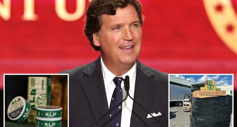 Tucker Carlson nicotine pouches part of $4M in cargo recovered as theft ring exposed