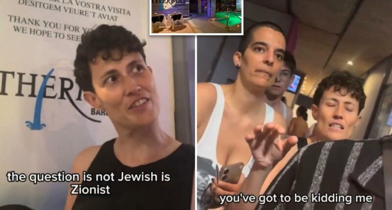 Two Jewish women pushed out of Spanish spa after staffers see Star of David necklace in disturbing video: 'Free Palestine'