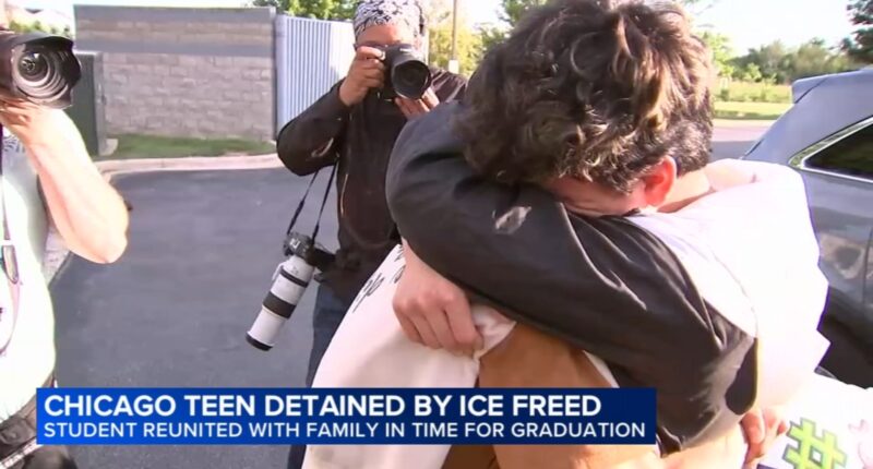 US immigration news: CPS student Ricardo Navarette released from ICE custody, expected to attend Mather High School graduation