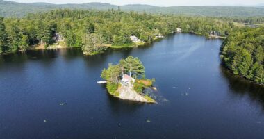 Ultimate off-grid home on a private island hits the market for cheap