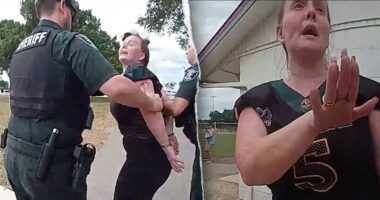 Video shows Florida mom’s heated arrest after she allegedly kicked child at youth football game