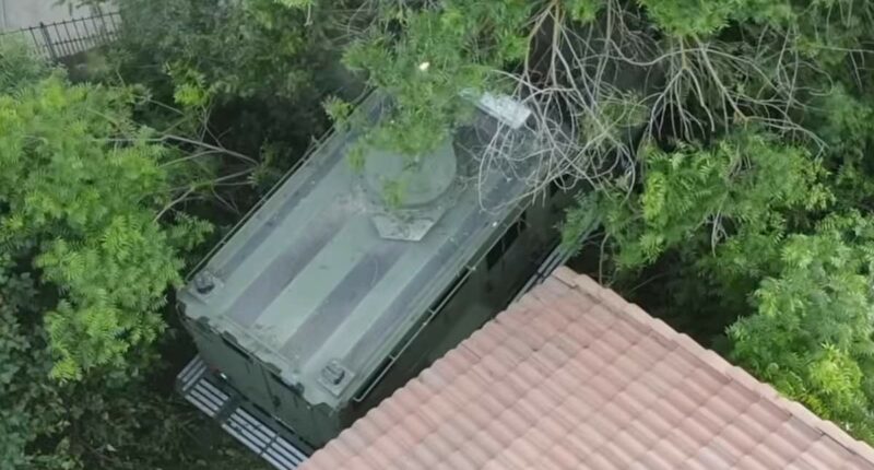 Video shows cops use Bearcat armored vehicle to run over armed suspect