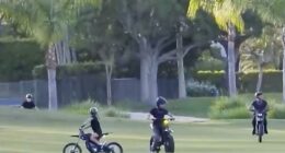 Video shows teens carving up Florida golf course greens in reckless stunt, police say