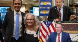 Vivek Ramaswamy wins GOP primary for Ohio governor, Brown notches Dem nod to face Husted for Senate seat