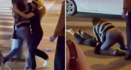 West Hollywood 'turf war' hot dog vendors brawl in new video