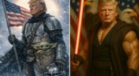White House marks 'Star Wars Day' with Trump as Mandalorian meme